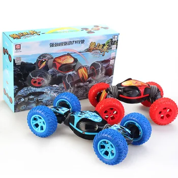

Remote Control Car Four-wheel Drive Climbing Off-road Vehicle Stunt Car One-button Deformation 2.4G Electric Remote Control Toys