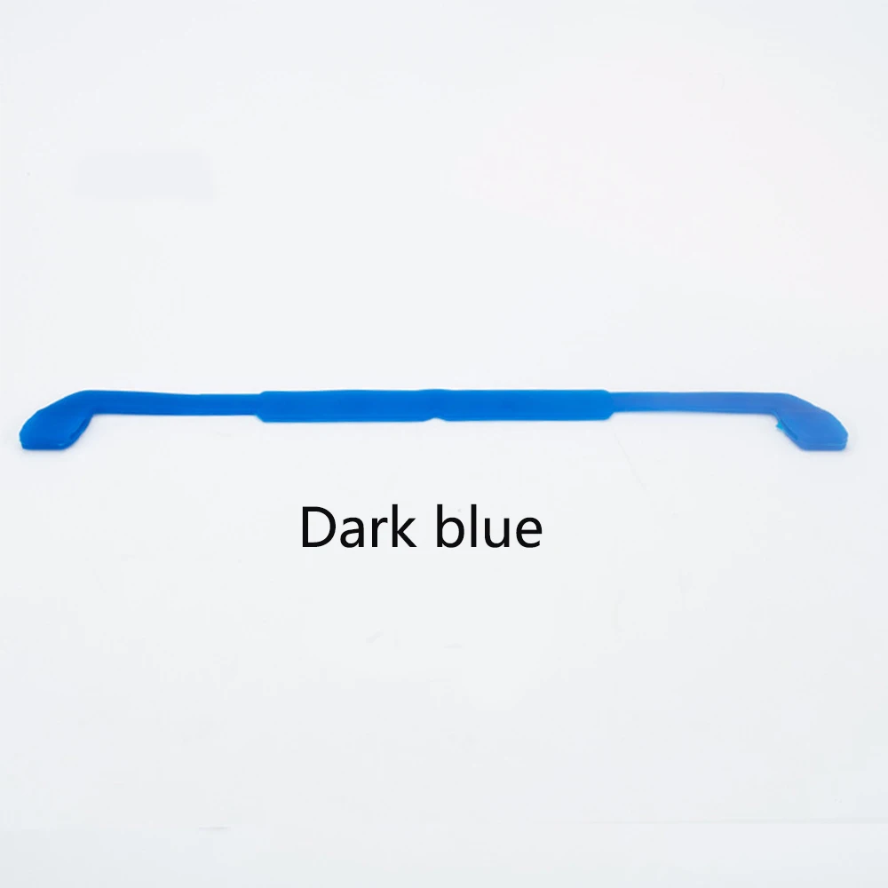 blue 1 шт., силиконовый ремешок для очков, для детей, защитные очки, ремешок, застежка, солнцезащитные очки, повязка на голову, шнур, держатель, спортивные очки, веревка - Цвет: blue