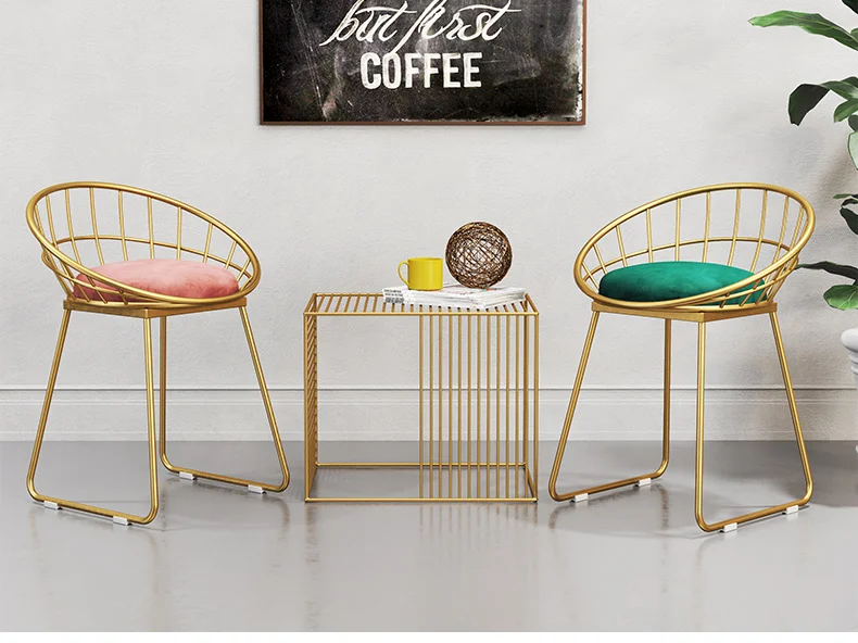 Скандинавский обеденный стол и стулья современный минималистичный креативный компьютерный офисный стул Повседневный домашний задний пластиковый кофейный стул
