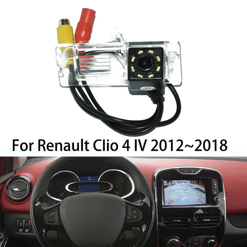 Retrovisor do Carro Câmera de Backup para Renault Sensibilidade e Baixo Estacionamento Reverso Clio iv 20112020 Alta Consumo Energia Ccd 4 8 Automóveis e motos