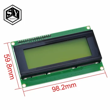 Tablica LCD 2004 20*4 LCD 20X4 5V niebieski tło Green screen LCD2004 wyświetlacz LCD moduł LCD 2004 tanie i dobre opinie CN (pochodzenie) LCD Board 2004 Charakter 16 x 2