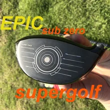 Реальные Гольф драйвер EPIC FLASH минусовой Драйвер 9/10,5 градусов с TourAD IZ6 вал Аутентичные клюшки для гольфа