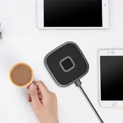 2019 Новое модное Быстрое беспроводное зарядное устройство Подставка 7,5 Вт для iPhone X для samsung Galaxy Note 10 Plus Z824