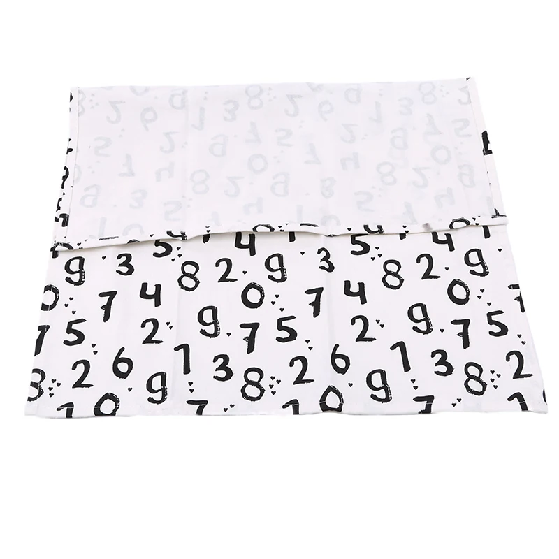 60*46 см качественная кухонная салфетка чайные полотенца Английский алфавит арабские цифры хлопковая ткань салфетка кухонная салфетка-подставка аксессуары