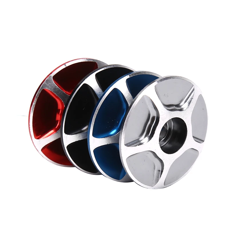 1pc Aluminum Threadless Road MTB Bike Stem Accessories Bicycle Cycling Headset Top Cap Cover bicycle stem cover