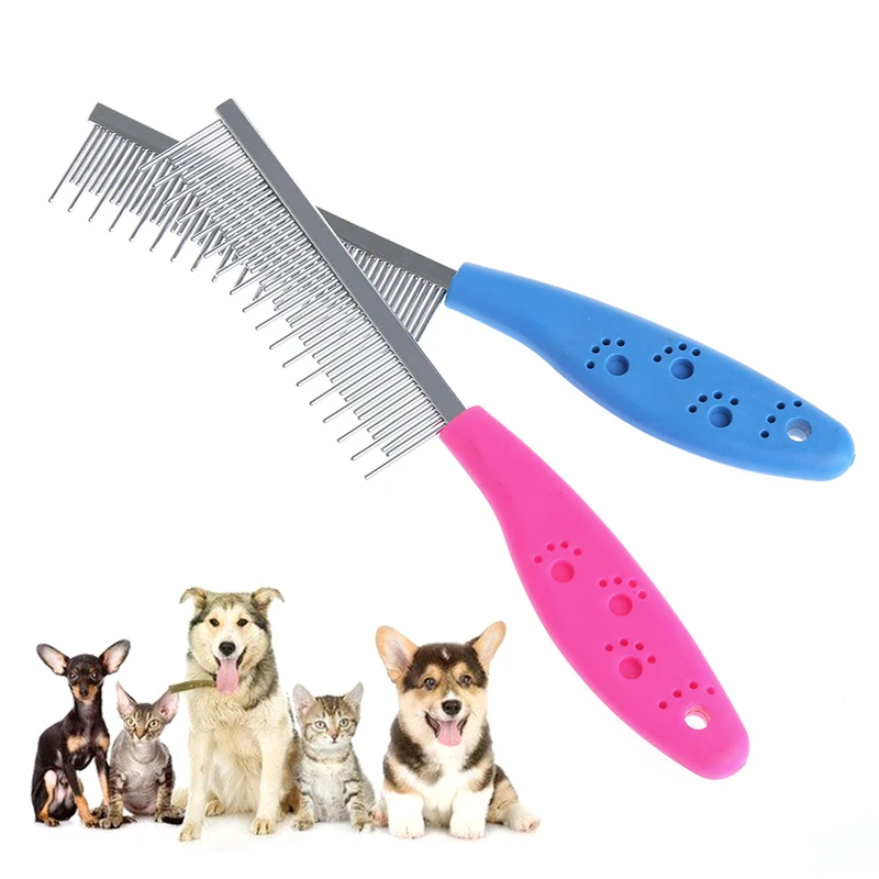 Gran venta Cepillo de estética para mascotas con recortador de perro Gato, rastrillo de pelo pBQKM3zOKXw