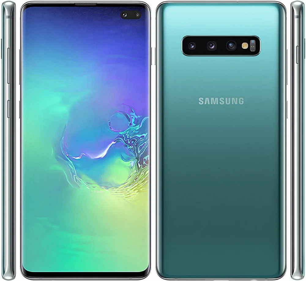 S10 Samsung Galaxy S10 Plus Used mobile cell phones G975U/G973U 8G RAM+128G ROM Android smartphones 12MP+12MP+16MP unlocked LTE