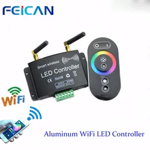 DC12-24V Wifi LED RGB Controller Remote Control RF Touch Controller 3Channel By Android/IOS APP For SMD5050 3528 RGB LED Strip цена DC12-24V Wifi LED RGB Controller Remote Control RF Touch Controller 3Channel By Android/IOS APP For SMD5050 3528 RGB LED Strip цены онлайн