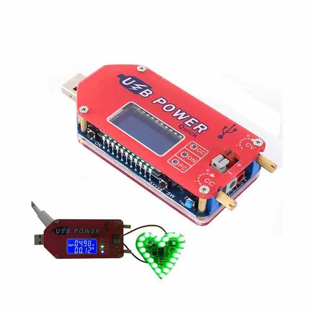 

A23-- DC 15W ZK-DP3A USB CVCC Buck Boost Voltage Converter adjustable USB Step UP Power Supply Module Boost