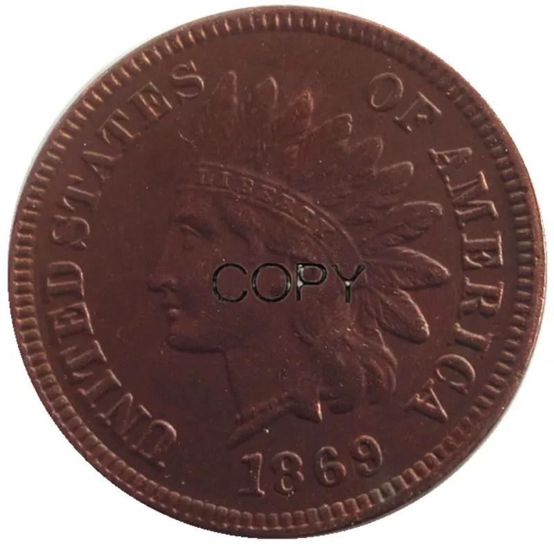 

United States 1869 Indian Head Cent Copy Coins