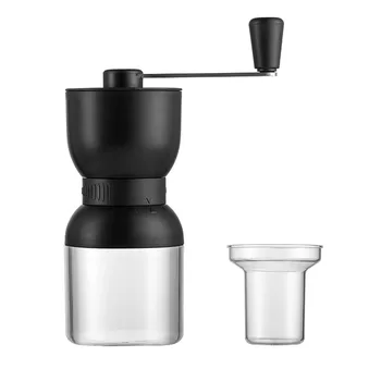 

450ml Heat-Resistant Portable Coffee Pot With Integrated Filter And Lid Semi-Transparent Shared Pot With Handle Coffee Applianc