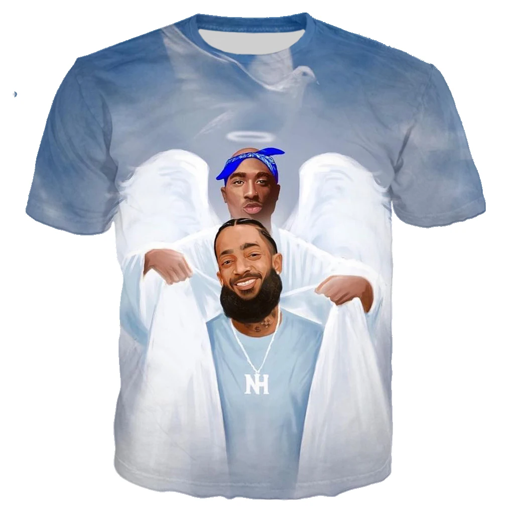 3D принт Новая певица Nipsey Hussle футболка рок футболка для мужчин и женщин Повседневная Уличная одежда в стиле хип-хоп harajuku Топы Camiseta hombre