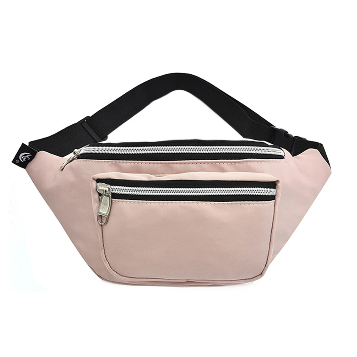 

Unisex Fanny Waist Bag Solid Color Hip Pouch for Outdoor Water Resistant Casual Style Travel Pack Workout/Hiking/Dog Walking