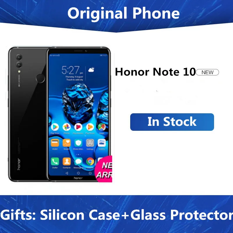 Сотовый телефон Honor Note 10 4G LTE на базе Android 8 1 6 9 дюйма 2220X1080 Гб ОЗУ 128 ПЗУ 24 МП NFC сканер