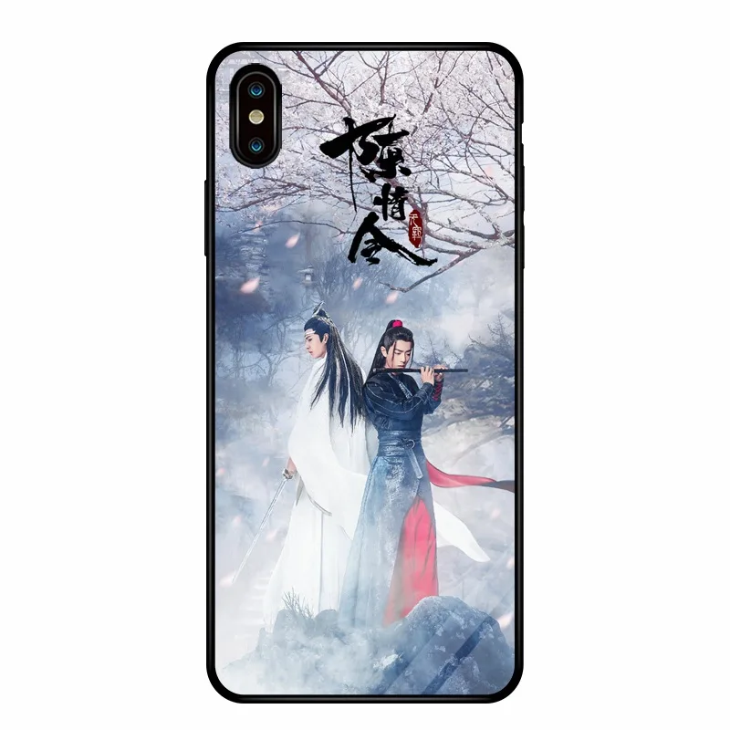 Wei WuXian Lan WangJi CHEN QING LING матовый чехол для телефона Xiao Zhan Wang Yibo противоударный защитный чехол для телефона