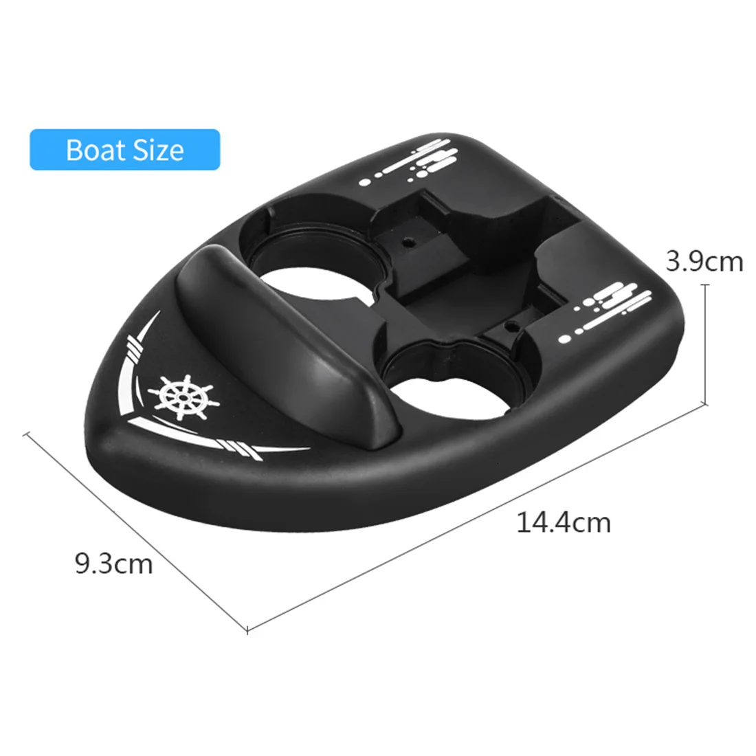 JJRC H36F 3-в-1 Р/У Лодки морские Land воздуха на воздушной подушке 2,4 г р/у вертолет с дистанционным Управление игрушка-синий