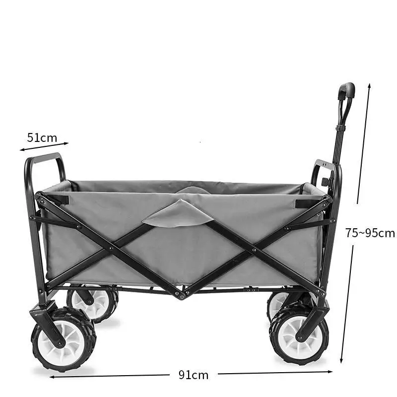 Cozinha Carro Compra piegevole Shopping Roulant Mesa Cocina Carrello Cucina Chariot De Courses Avec roulets тележка - Цвет: Version O