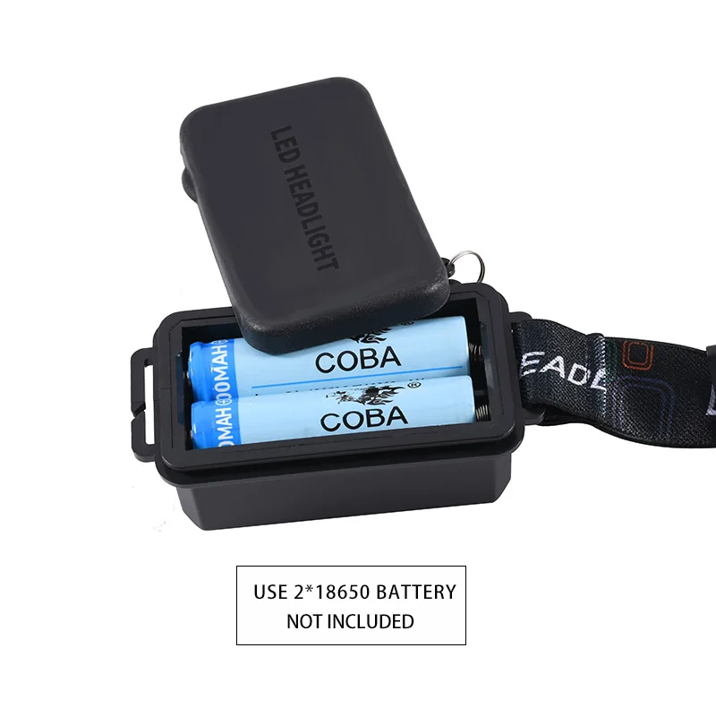 Tanie GIJOE led reflektor T6 reflektor wodoodporna lampa światła czarnego uv 2*18650 bateria plastikowa wielofunkcyjna camping turystyka oświetlenie na polowanie