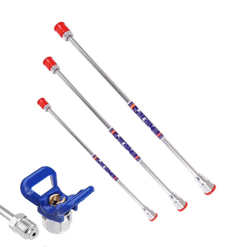 Versatile Airless Paint Sprayer Tip Extension Pole - 3 Length Options