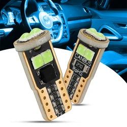 4 pçs t10 w5w 194 168 lâmpadas led 3030 6smd acessórios do carro luzes de folga lâmpada leitura luz automática 12v