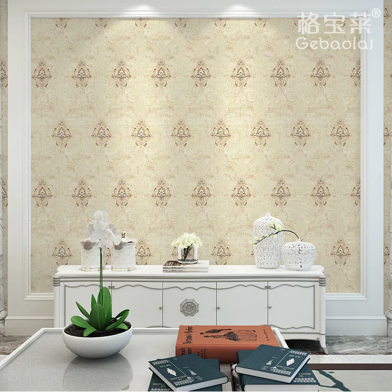 

Manufacturers Direct Selling European Style Living Room Embroidered Wall Covering Fabric Northern European-Style Light Luxury Wa