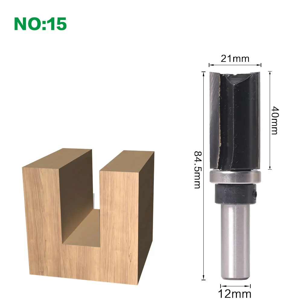 1" хвостовик Bullnose бусина колонна лицо литья фрезы для деревообработки инструменты