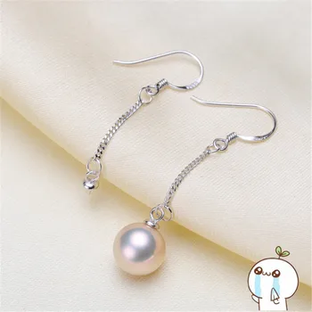 

Earrings Accessories For Women DIY Jewelry Making DIY Handmade Pearl Ear Hook Party Silver Unique 2019E001