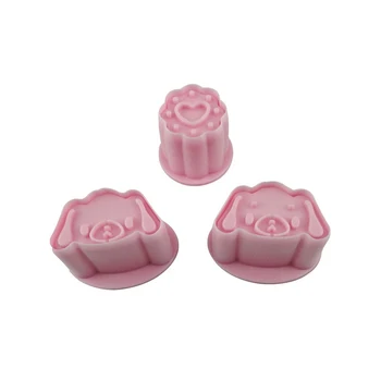 

Cute Fondant Chocolate Non Stick Home Baking Tool Cartoon Dog 3D DIY Kitchen Biscuit Mold
