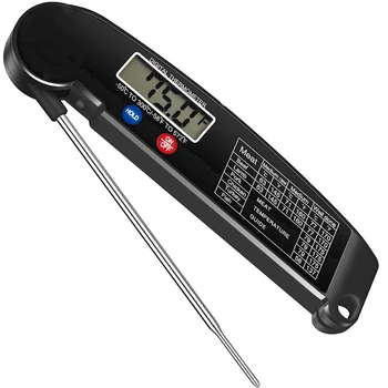 

Meat Thermometer, Digital Instant Read Thermometer, Food Thermometer, for Kitchen BBQ Grill Meat