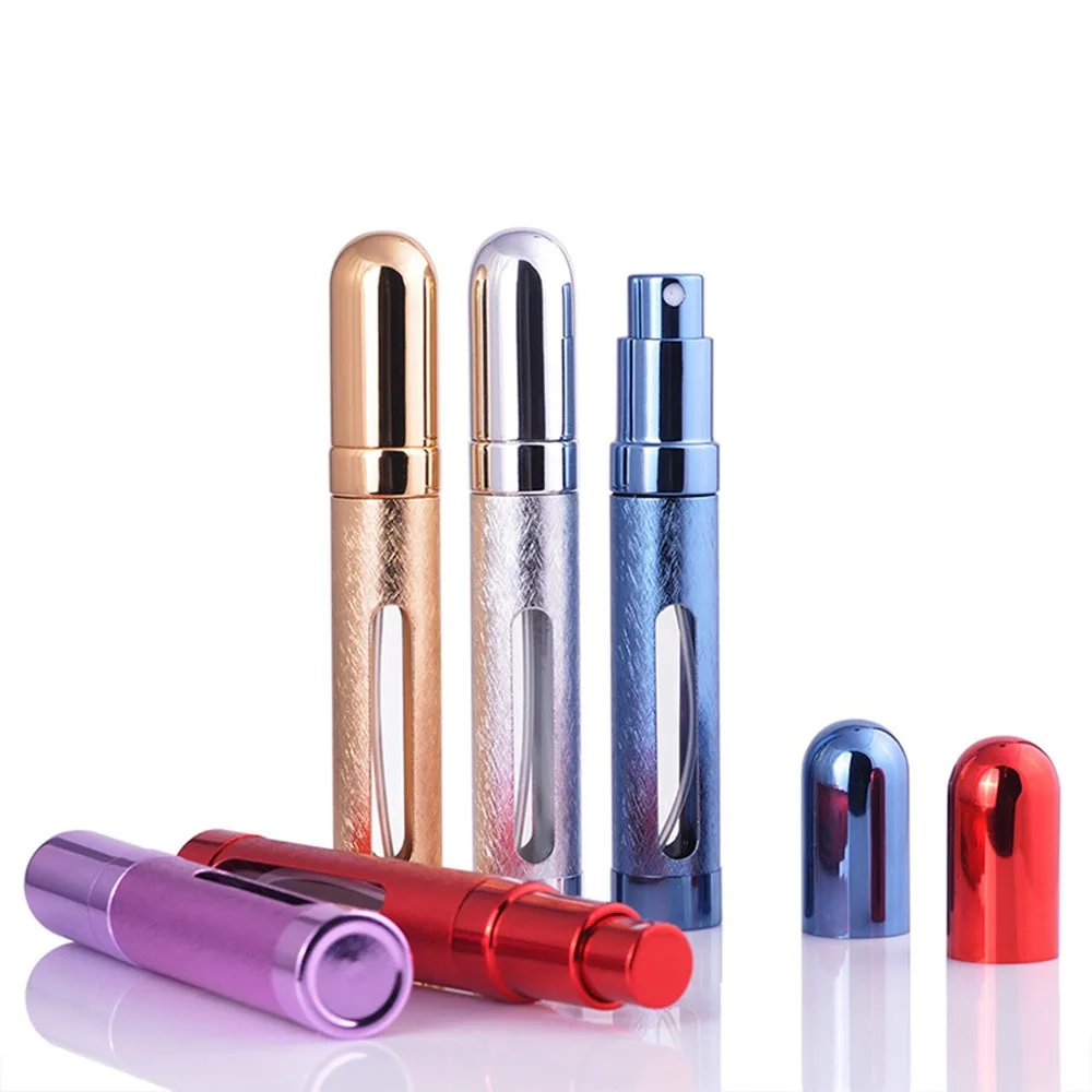

Refillable Bottles Travel Face Cream Lotion 12ML Portable Travel Refillable Perfume Atomizer Bottle Scent Pump Spray Empty