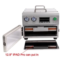 ОСА ламинатор 13 дюймов Размер ламината для IPAD PRO 12,9 ''нужен с воздушным компрессором Вакуумный насос 220 в 110 В