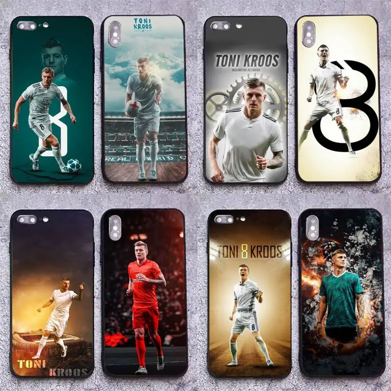 Чехол для телефона USAKPGRT Football Tony kross iphone 12 pro max 11 XS MAX 8 7 6 6S Plus X 5S SE 2020 XR | Мобильные