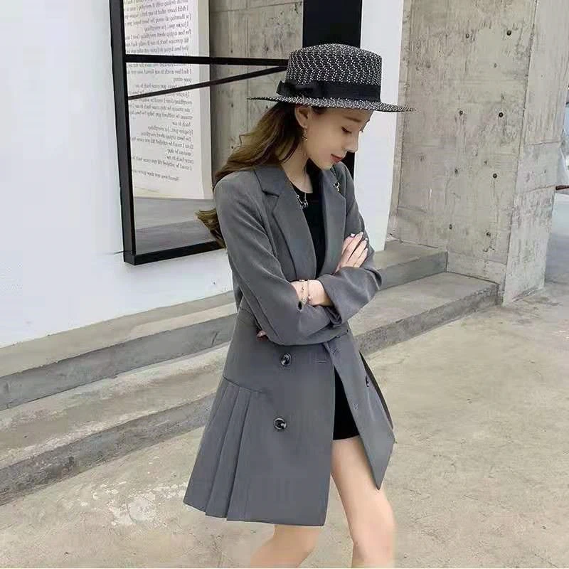 

Cheap wholesale 2019 new autumn winter Hot selling women's fashion netred casual Ladies work wear nice Jacket MA5019