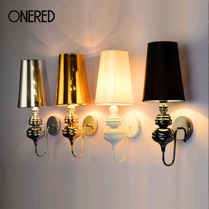 

nordice wall lamp crystal bedroom aisle dining room espelho