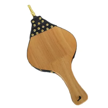 

Fireplace Bellows 19 Inch X 8 Inch Large Oak Air Blower Cast Nozzle for Outdoor Camping BBQ Grill Chimney Hand Bellow Pump Pit B