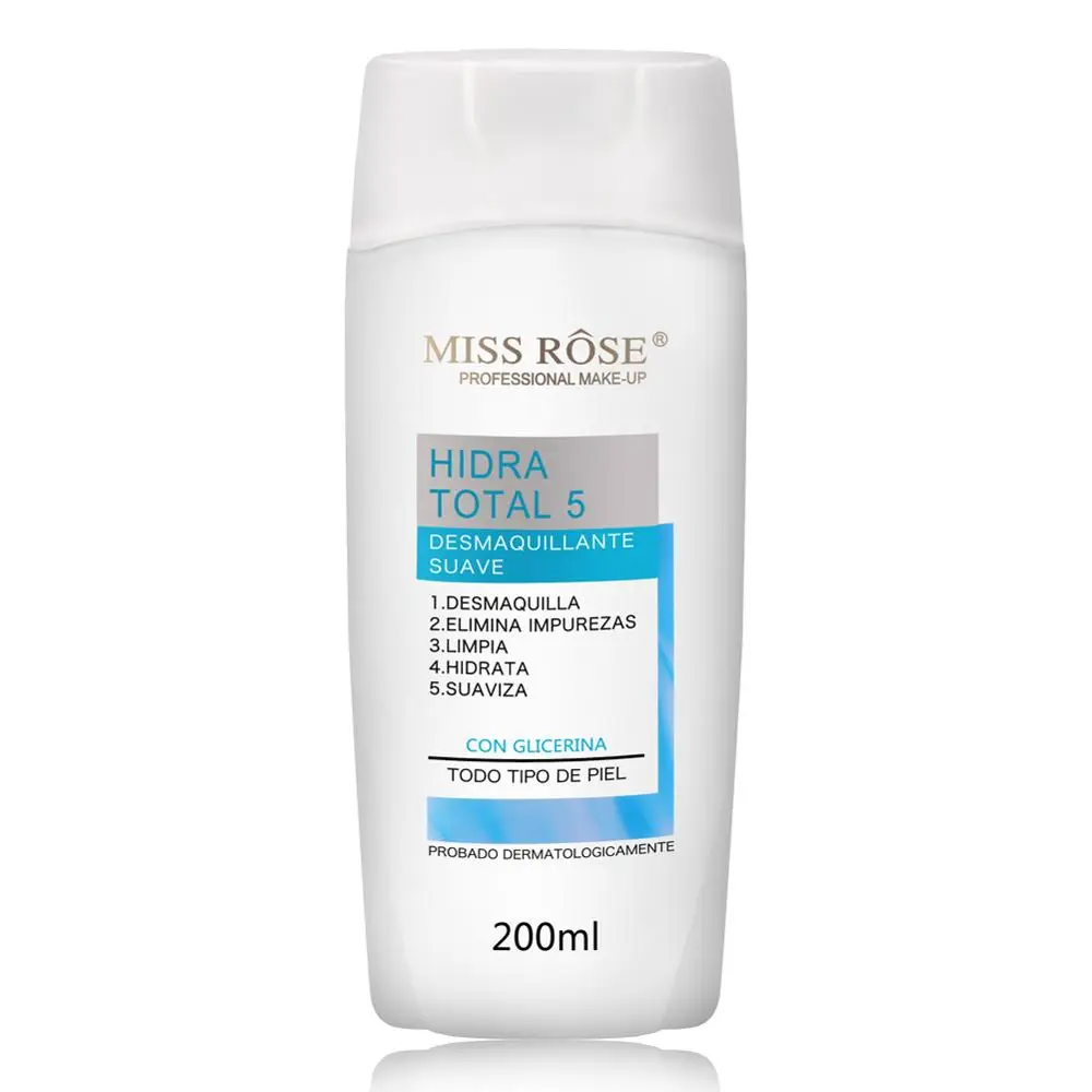 MISS ROSE 200 мл средство для снятия макияжа мягкое очищающее молочко глубокое