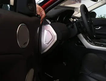 

2pcs/Set Aluminum Alloy Accessory Side Center Control Dasdboard Cover Trim for Land Rover Range Rover Evoque 2012-2018