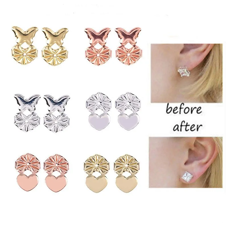 

New Popular Magic Bax Ear Studs Auxiliary Device Creative Clip On Earrings Stud Buckle Lifter European and American Jewelry