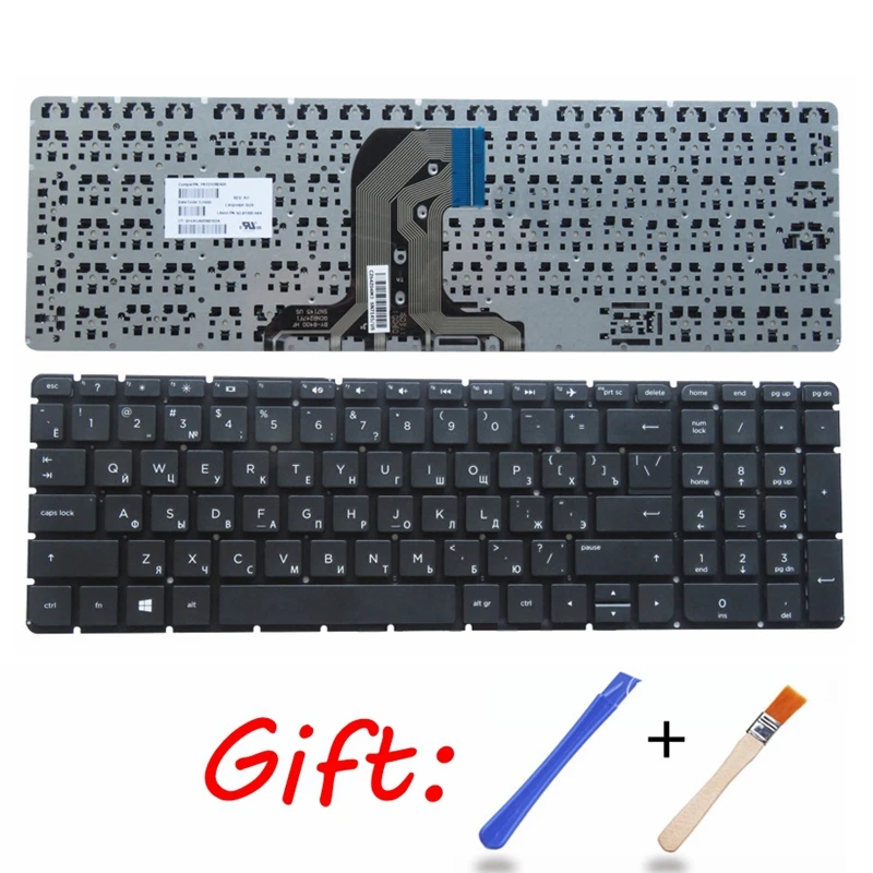 Русская клавиатура для ноутбука для hp PK131EM2A05 SN7145 SG-81300-XXA PK131EM2AD5 RU