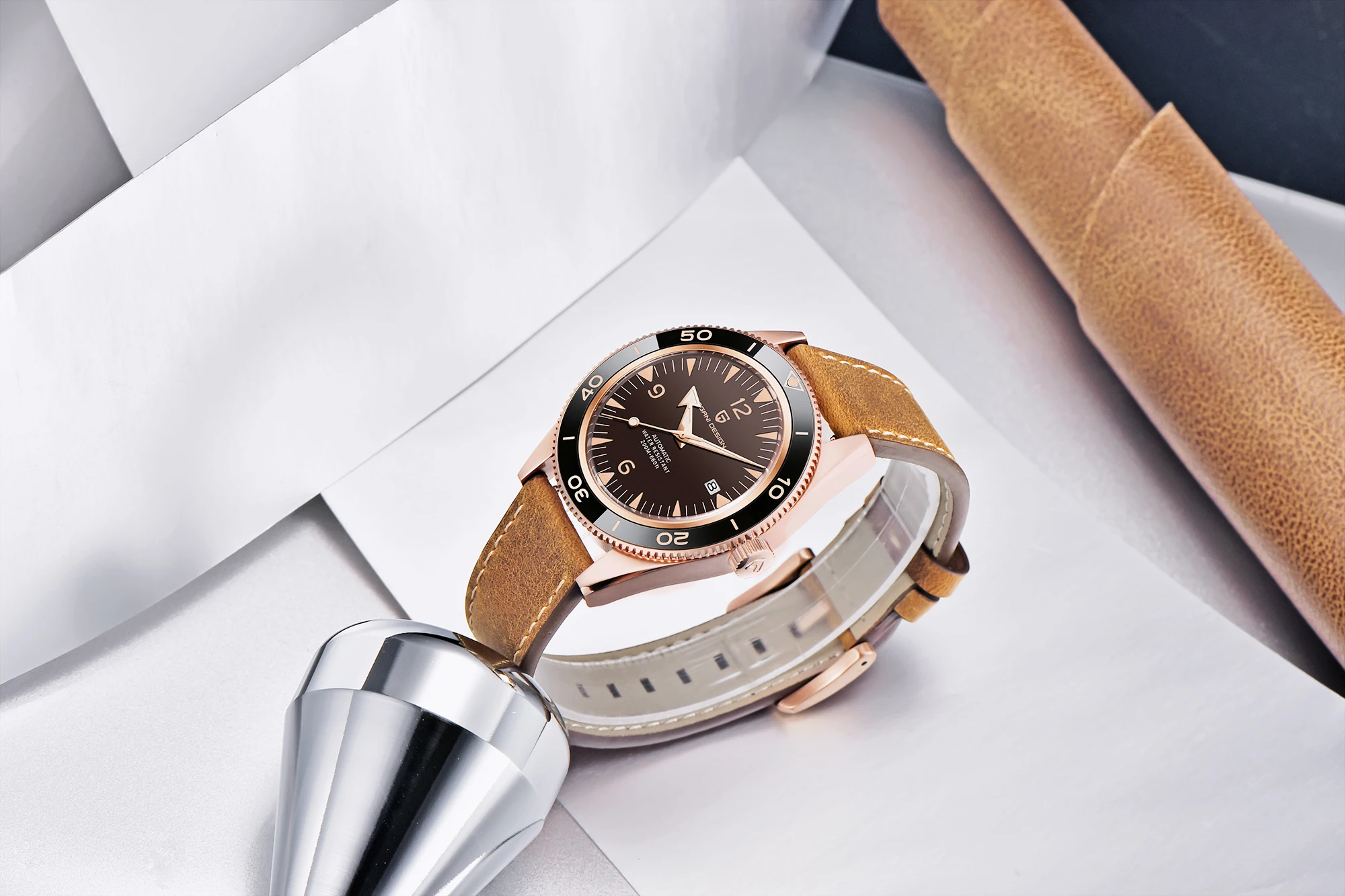 PAGANI DESIGN New Brand Watch Men's Mechanical Watch Stainless Steel Sapphire 200m Waterproof Clock Business Luxury Watch NH35