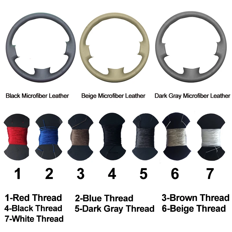 Housse De Volant En Cuir Artificiel Noir – DIY Pour Lexus RX330/RX400, Toyota Corolla/Camry – Protection Et Confort