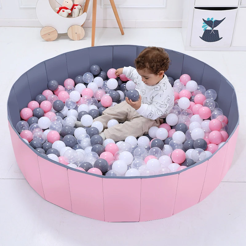 Ocean Ball Pool Children Home Folding Ball Pool Toy Indoor Fence Baby  Bubble Color Ball Game Multi-function Folding Pool - Kids' Ball Pits   Accessories - AliExpress