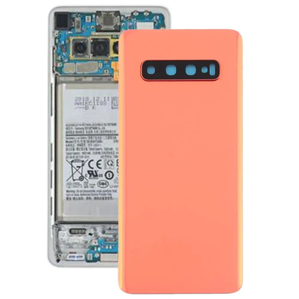 IPartsBuy Задняя крышка батареи с объективом камеры для Galaxy S10