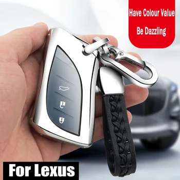 

TPU Car Key Cover Case Shell Fob Fit For Lexus UX200 UX250h ES200 ES300h ES350 US200 US260h 2018 2019 Remote Key Case 3 Buttons