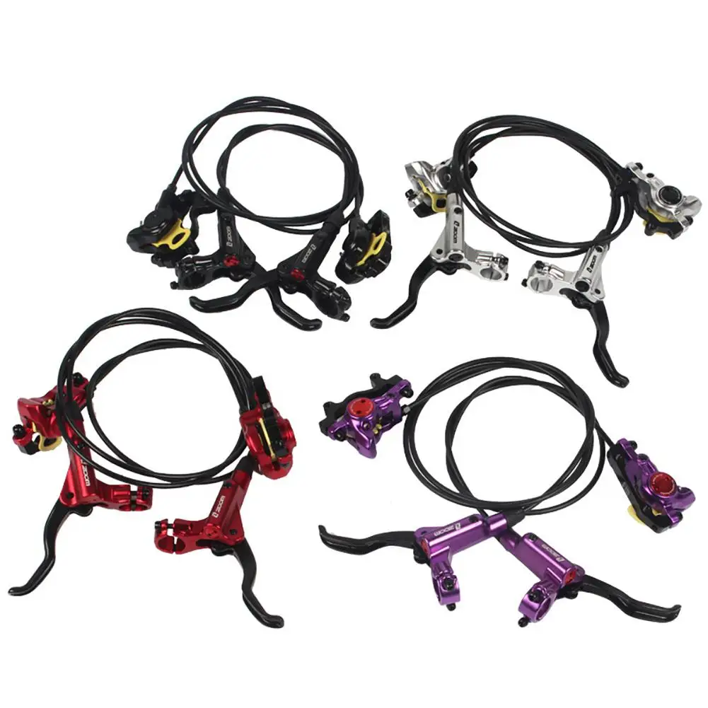 Mountain Bike Hydraulic Brake Bicycle Brake Aluminum Alloy Bikes Accessories Brake Bicycle Bike Mtb Hydraulic Disc Brake Set