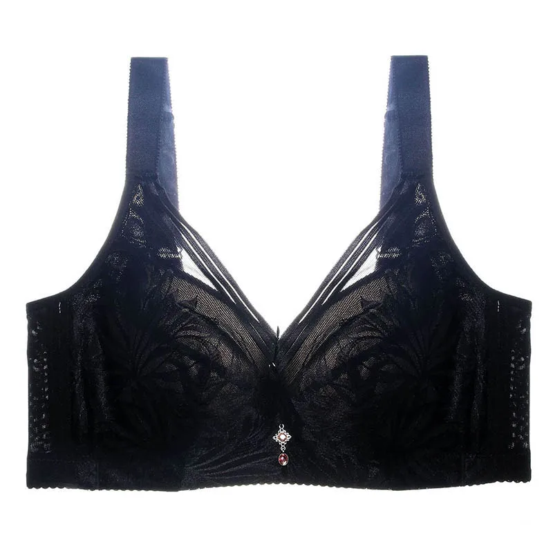 Бюстгальтеры больших размеров, сексуальный кружевной женский бюстгальтер, нижнее белье, пуш-ап, бюстгальтер D E F, тонкая чашка, бюстгальтер на косточках бюстгальтер без косточек хлопковое дышащее нижнее белье - Цвет: 04