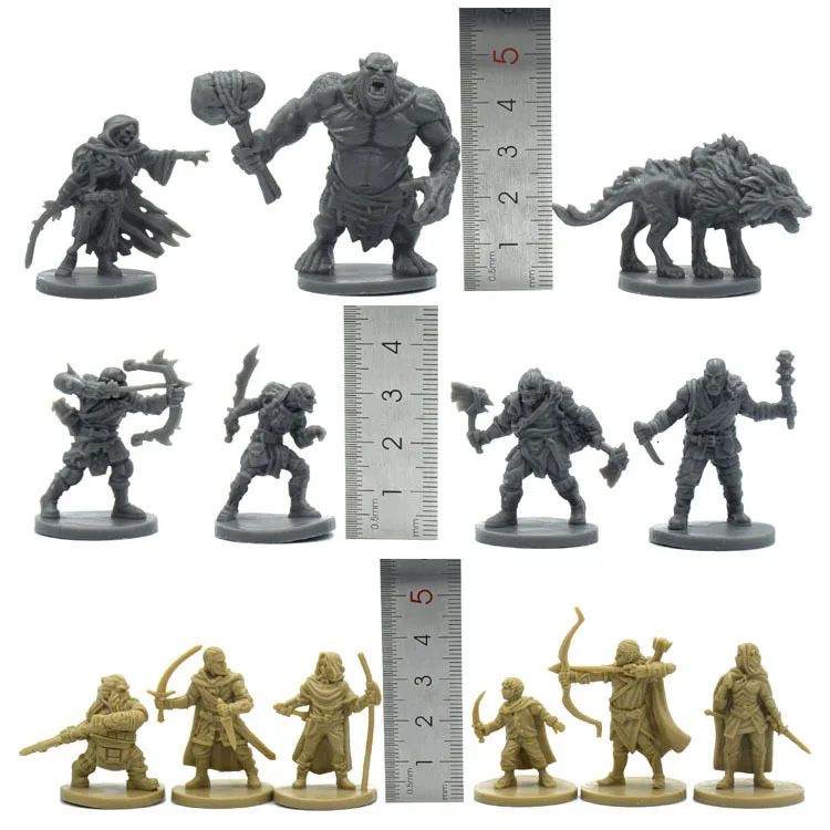 1: 72 пропорции смоляная модель настольная игра RPG игра модель кольцо Властелина средняя земля персонажи модель