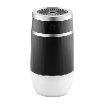 

300ML Air Humidifier with LED Night Lamp Mini Fan Aroma Essential Oil Diffuser USB Fogger Mist Maker for Home Office Car