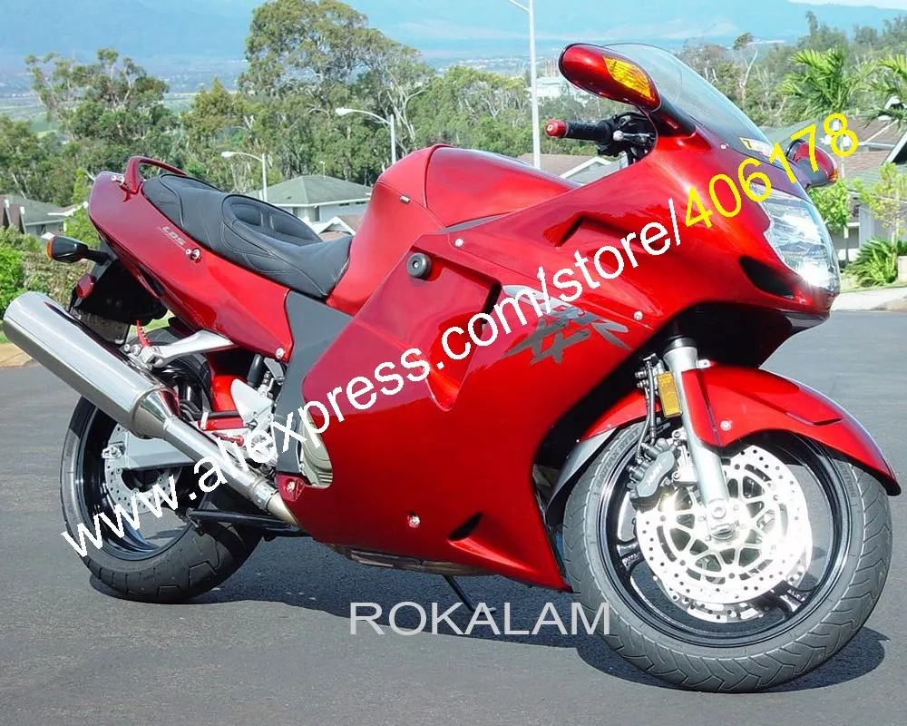 Для Honda 96-07 CBR1100XX Дрозд 1996-2007 красный мотоцикл обтекатели для мотоцикла 2000 2001 2002 2003