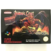 

Demon's Crest with box for pal 16bit game cartidge EU Version